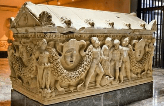 ancient sarcophagi