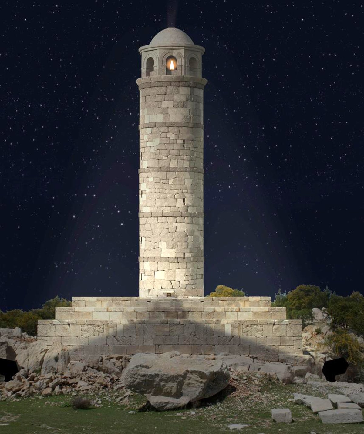 Patara Ancient City Lighthouse