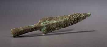 old copper spearhead