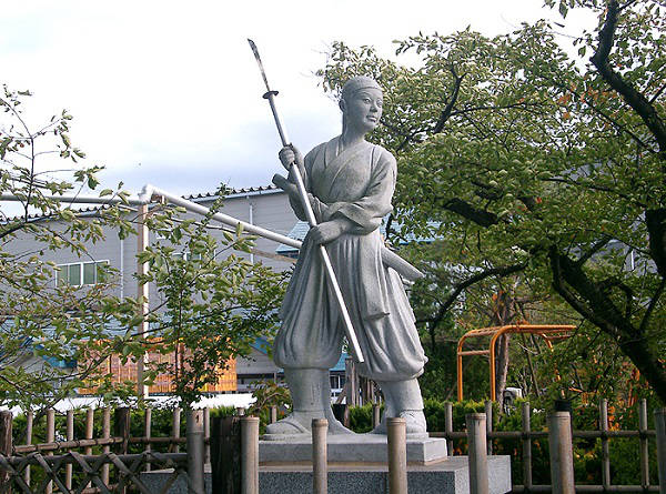 Nakano Takeko monument Fukishima- Japan