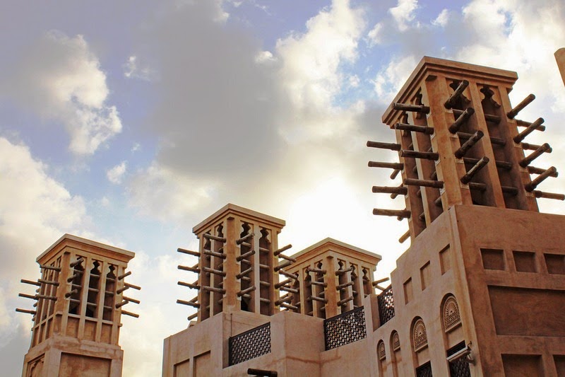 Wind catchers at Madinat Jumeirah.