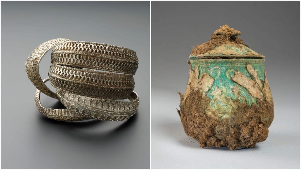 Viking age hoard. Photo: National Museums Scotland/PA