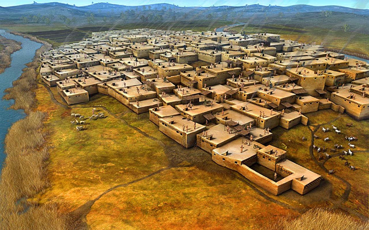 çatalhöyük reconstruction