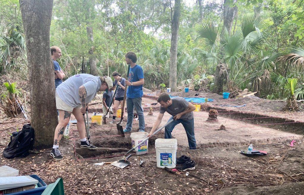 The UNF research team has completed what is likely the most extensive excavations at a Mocama-Timucua site in northeastern Florida history. Photo: UNIVERSITY OF NORTH FLORIDA