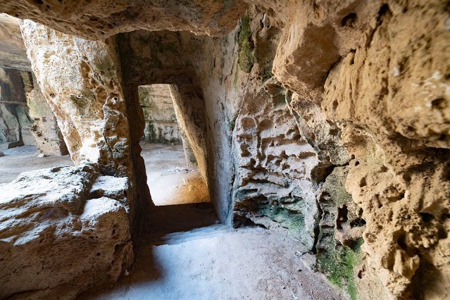 Part of the Hellenistic-era building unearthed at Paphos recently by a team from the University of Avignon. Photo: Municipality of Paphos