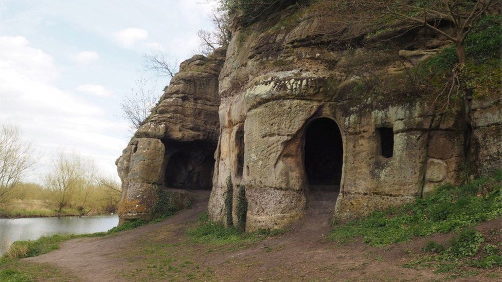 The cave has legendary associations with Saint Hardulph - believed to be a former king