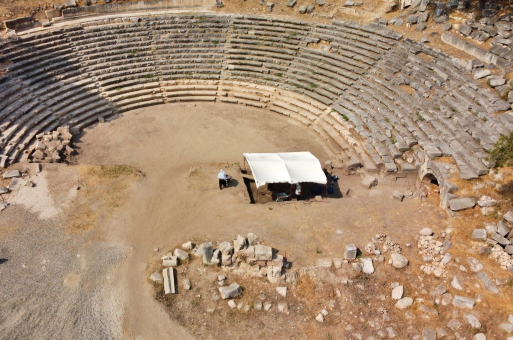 Ancient city of Kastabala in southern Turkey's Osmaniye. 