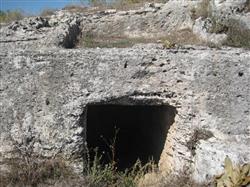 Colossae ancient city rock-cut chamber and house-type tomb Photo: Denizli Culture and Tourism