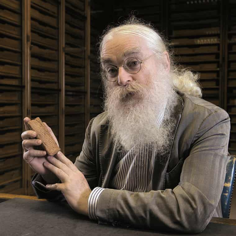 Irving Finkel, a world authority on cuneiform script, tells the story of his ghostly discovery in The First Ghosts. Photograph: Dave Cherry