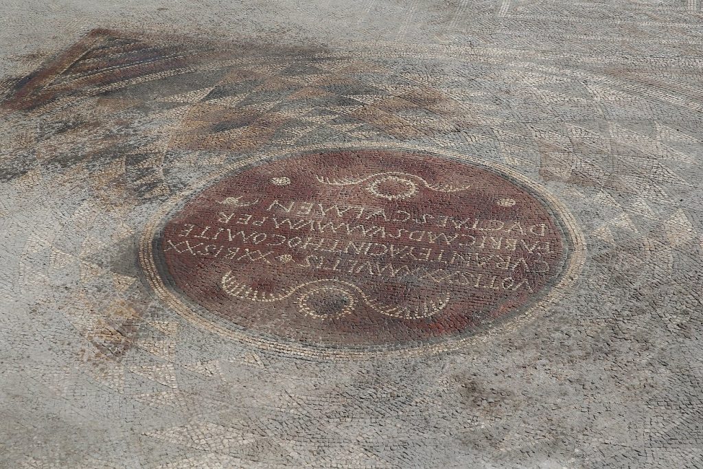 Largest Byzantine mosaic structure found