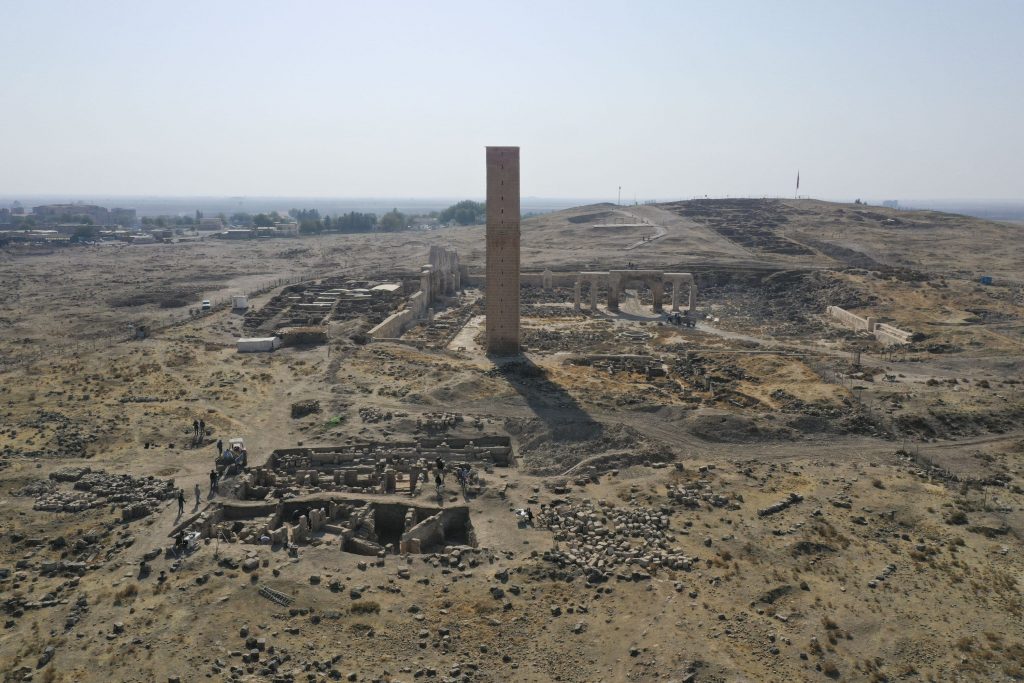 A view from the remains of the madrassa found in Harran, Şanlıurfa,