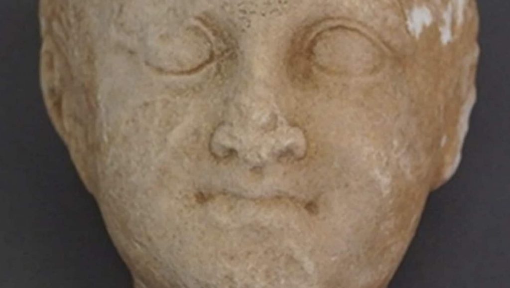 Child Statue from the Hellenistic-era archaeological site in Larissa, Central Greece. Photo: Hellenic Ministry of Culture and Sports