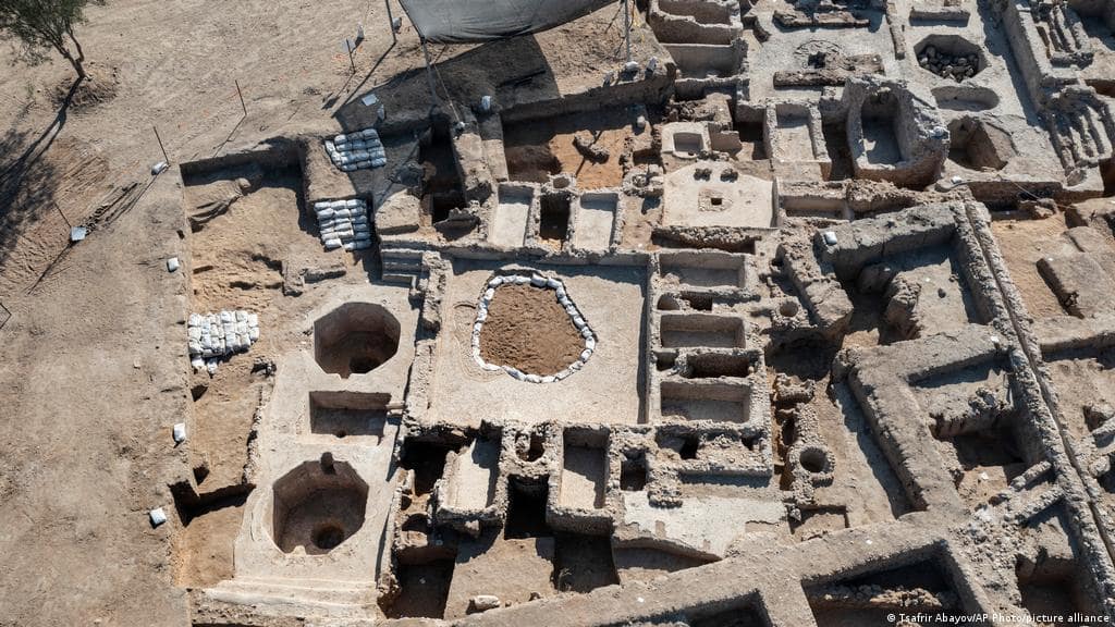 The ancient winemaking facility in Yavne, Israel. Photo: Israel Antiquities Authority.