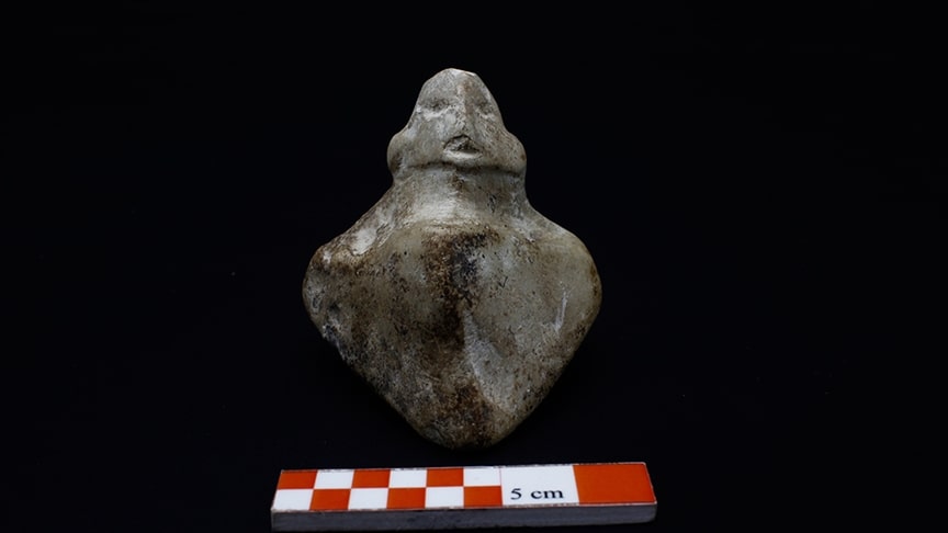 8,500-year-old marble statuette found in Çatalhöyük