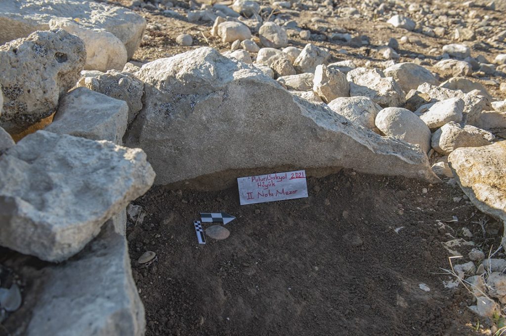 Pulur-Sakyol-ve-Yenikoymound found grave