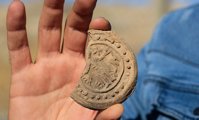 An Ampulla was discovered for the first time in the ancient city of Dara, Turkey