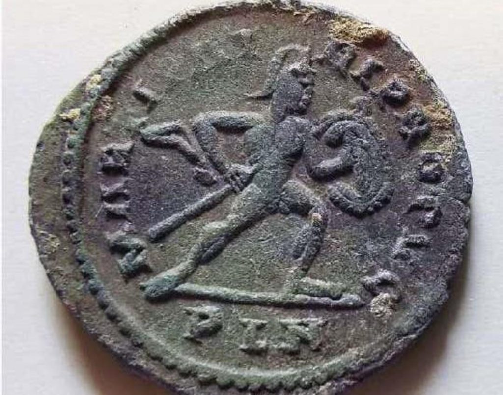 Reverse of the coin minted in London. JOURNAL OF PREHISTORY AND ARCHAEOLOGY