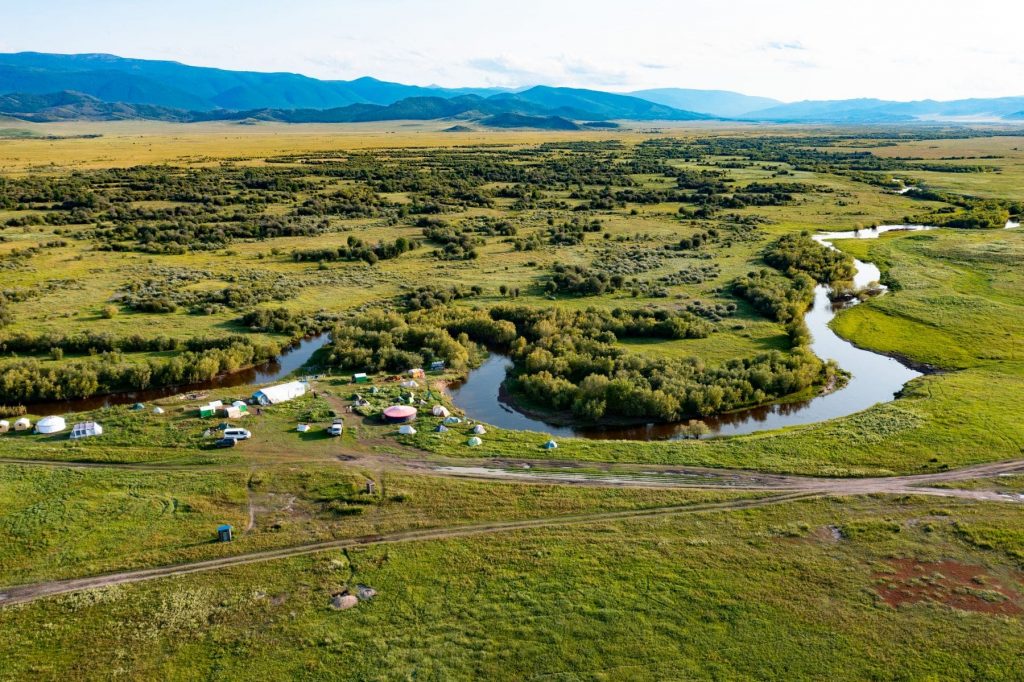 Ujukska Valley of  northern Tuva