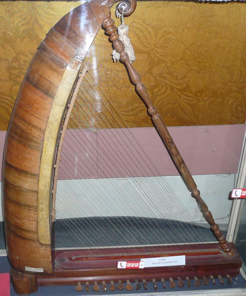 Chang. Museum of musical instruments Baku Azerbaijan