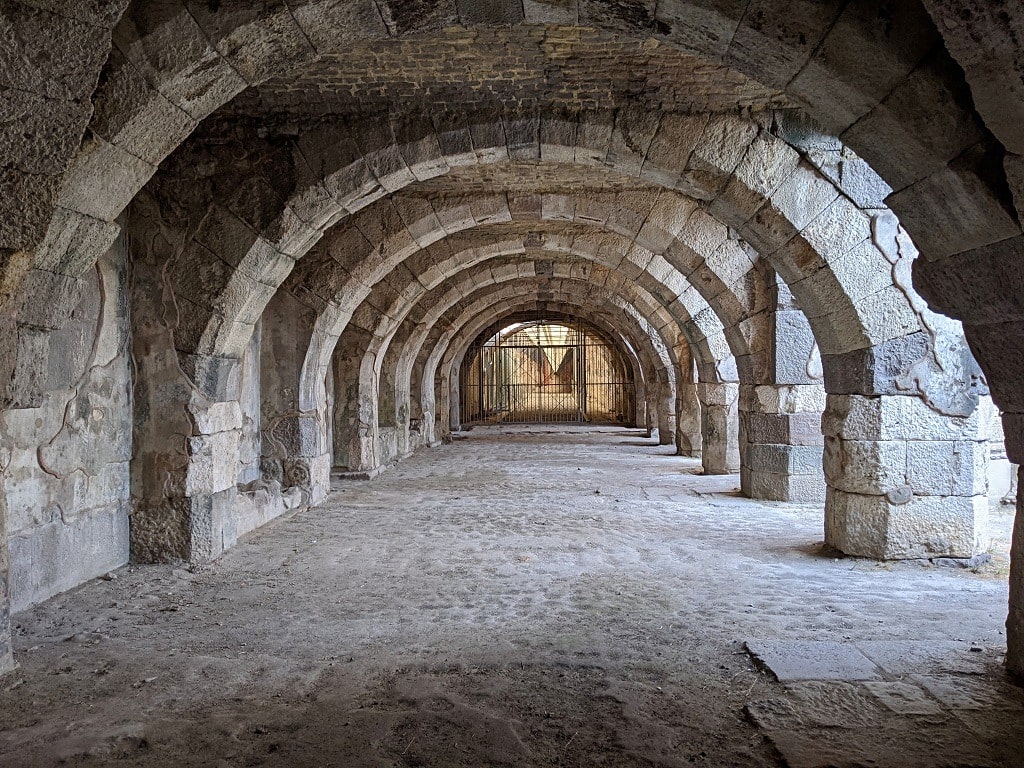 Civil basilica of the Agora of Smyrna.