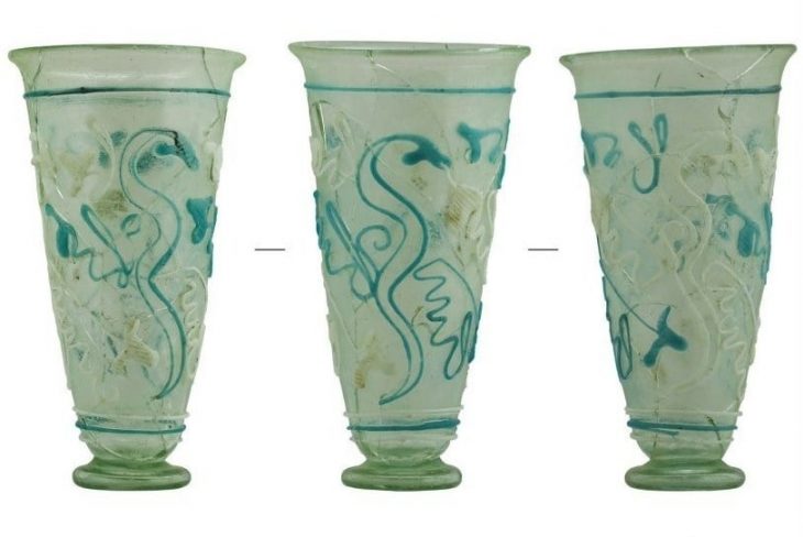 Roman empire glass cup