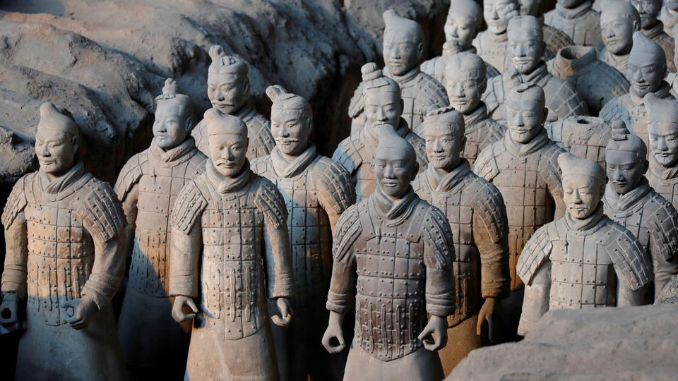 The famous Terracotta Warriors