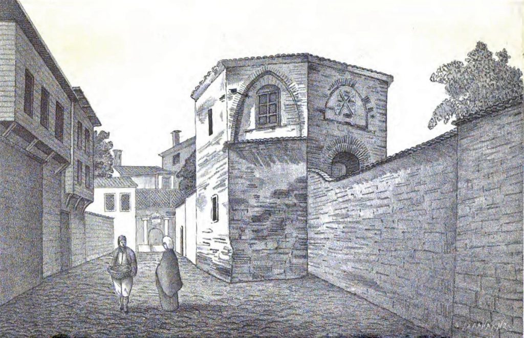 From Byzantine Topographic Studies by Paspates (1877)
