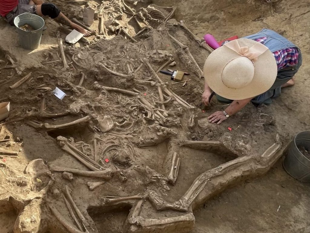 Archaeologists unearth the remains of three dozen headless people at a  stone age settlement in Vráble, Slovakia - Arkeonews