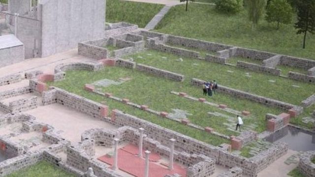 The partially restored ruins of the Roman city and military camp of Novae were unveiled in 2014. Photo: Svishtov Municipality