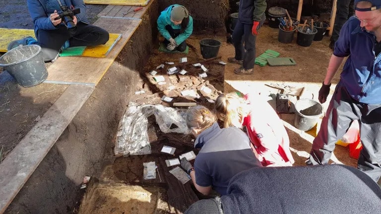 Archaeologists have found human bones more than 10,000 years old