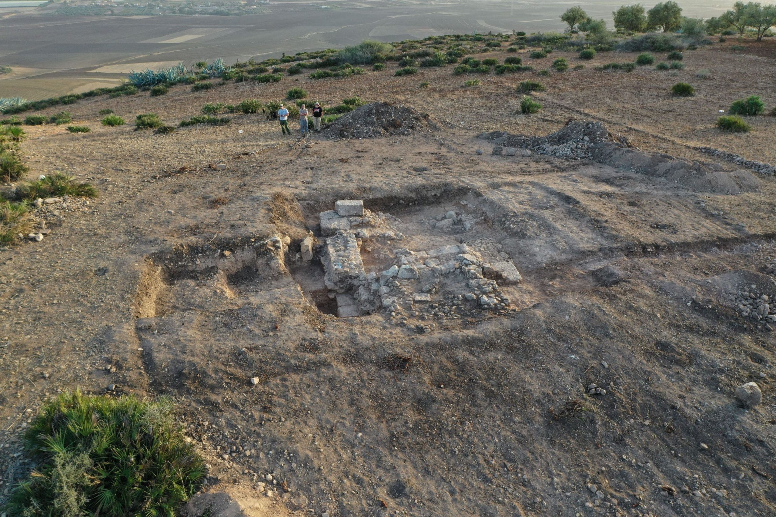 El Mellali site with visible remains of the tower. Photo: Karol Bartczak