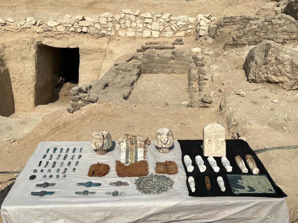 A burial complex dating to the Second Intermediate Period has been