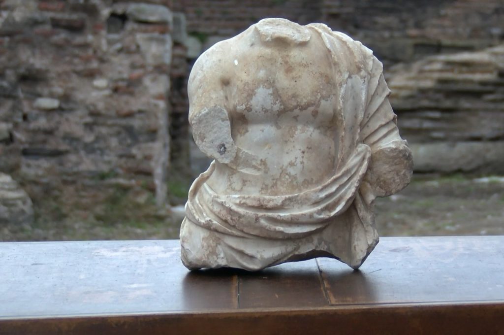 The statue thought to belong to the Roman period was discovered in Istanbul, Türkiye. Photo: DHA 