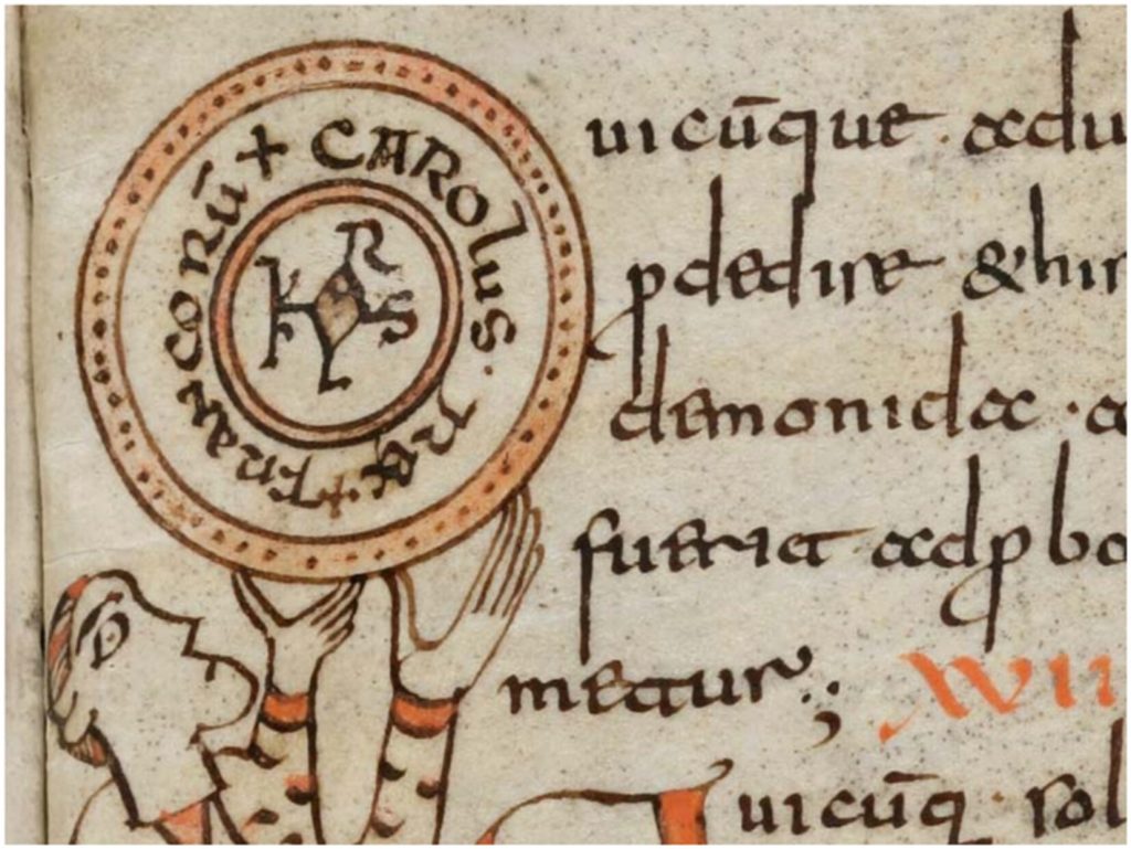 Wandalgarius codex, St Gallen Stiftsbibliothek, Cod. Sang. 731, p. 111: www.e-codices.unifr.ch/de/csg/0731/111 