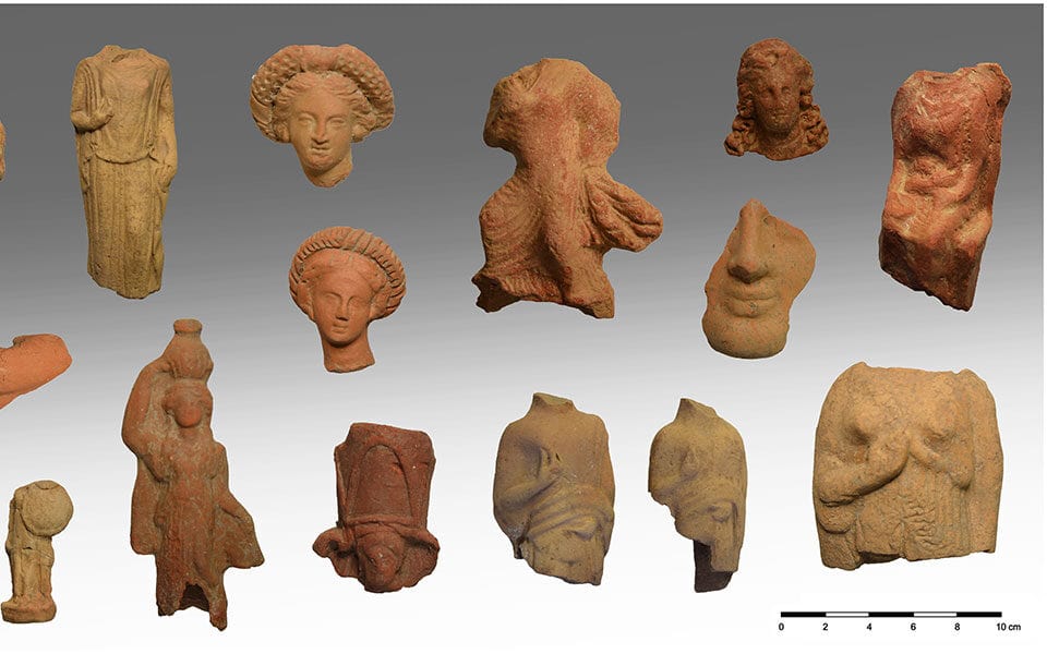 Πολυάριθμα αναθήματα ανακαλύφθηκαν σε αρχαίο ιερό στο ελληνικό νησί της Κύθνου