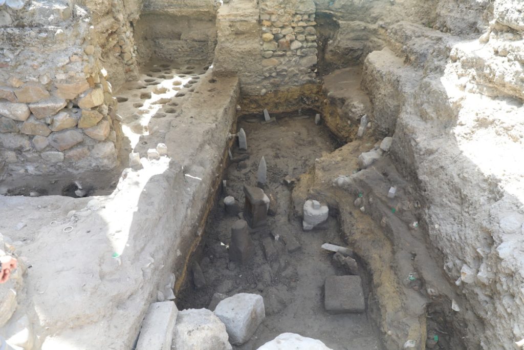 Archaeologists excavating the sacred tophet site in Carthage, a place of child sacrifice, found gold coins left as offerings 2,300 years ago. Photo: Tunisia Ministry of Cultural Affairs/Facebook