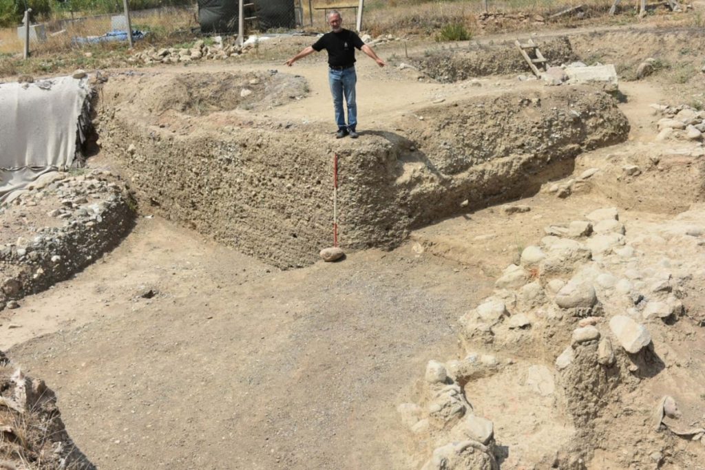 One of the earliest water channels in history dating back 8,200 years was discovered in Türkiye.Photo: DHA 