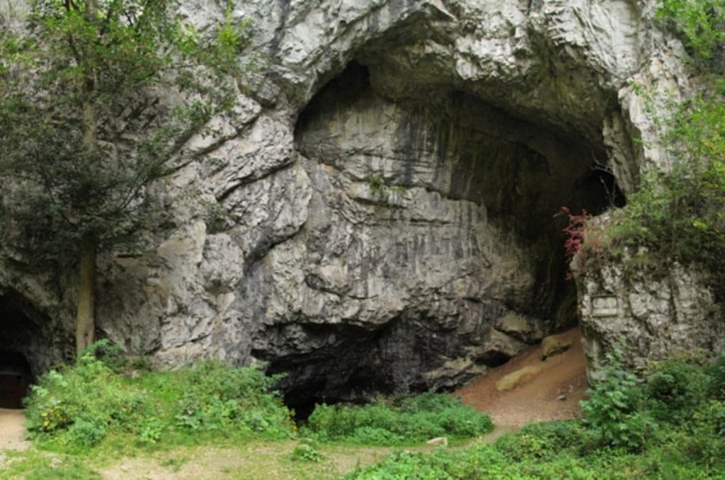 The Bull Rock Cave (jeskyně Býčí skála) is located in the Josefov area of the Křtiny Valley in the central part of the Moravian Karst.