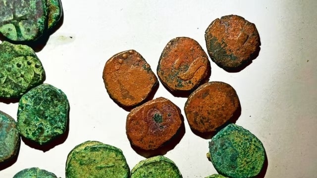 В отделе археологии говорят, что монеты, вероятно, датированные 16 или 17 веком, могут дать представление о торговых связях того времени.