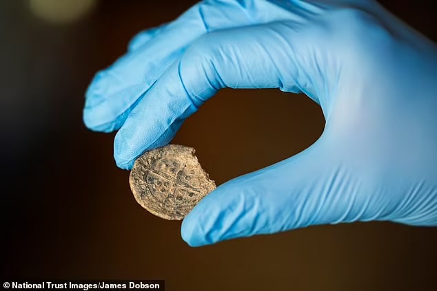 The tokens came in equivalent sizes to a penny, half penny and groat, which was worth four pennies. Photo: National Trust - James Dobson