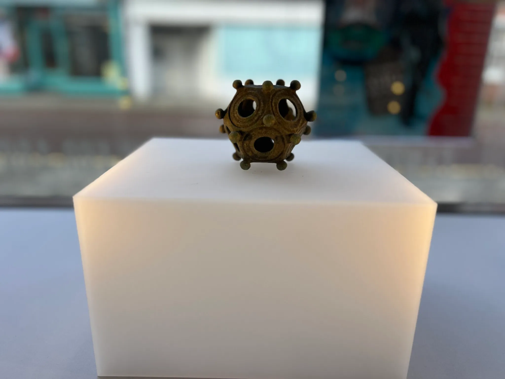 Enigmas Roman Dodecahedron Uncovered By Amateur Archaeologists In The 