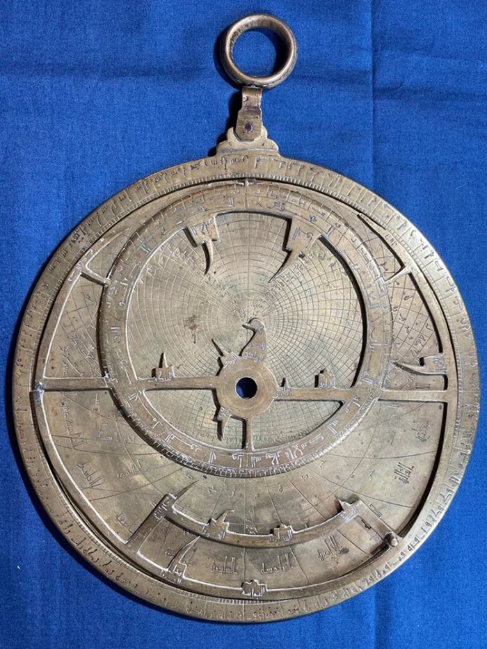 Detail of the astrolabe of Verona. Photo: Federica Gigante / University of Cambridge