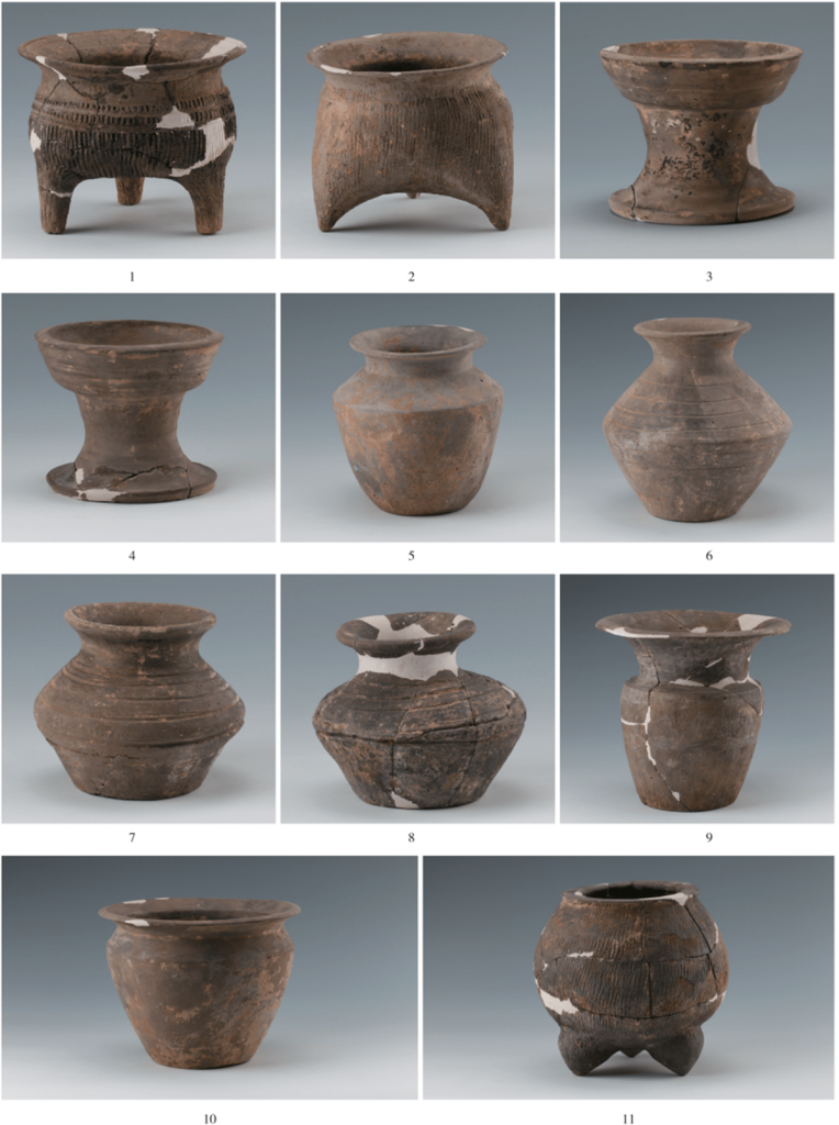 Burial objects recovered from the Dahekou Cemetery of the Western Zhou Dynasty in Yicheng County of Linfen City, Shanxi province. Photo:  China Daily