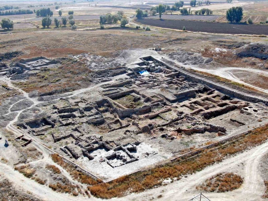 Kültepe (ash-hill) is an archaeological site in Kayseri Province, Turkey, inhabited from the beginning of the 3rd millennium BC, in the Early Bronze Age.