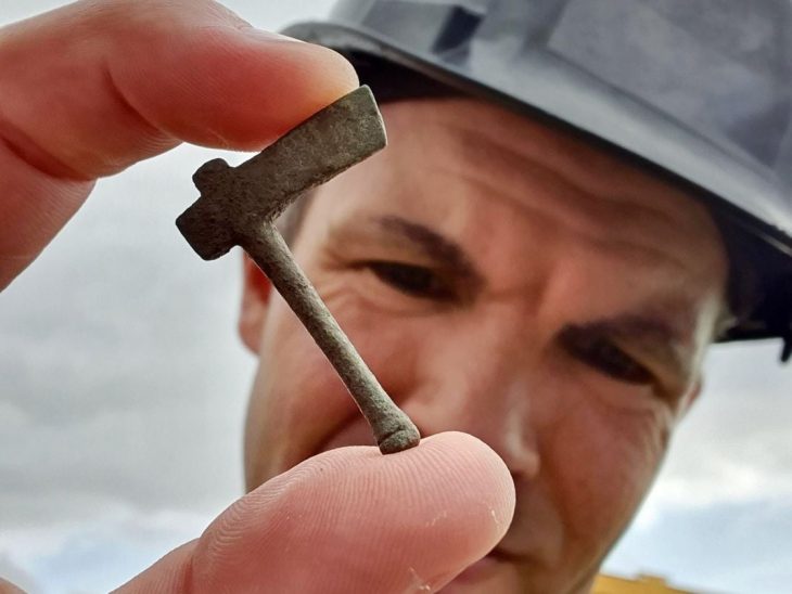 Cover Photo: Miniature axes that may have been used in Roman rituals Red River Archaeology Group