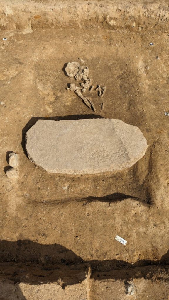 The burial site dates back around 4,200 years, the archaeologist said. Photo: © LDA Saxony-Anhalt, Anja Lochner-Rechta