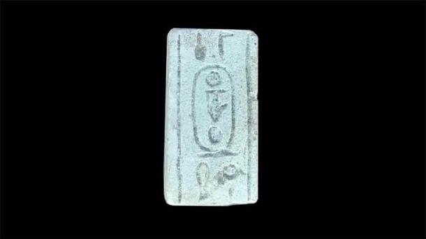 Картуши Тутмоса III позволяют археологам связать это королевское убежище с конкретным египетским фараоном. Фото: Министерство туризма и древностей Египта