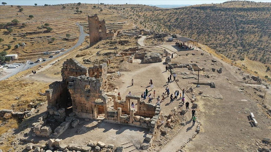 The temple in the castle is known as the last Mithras temple in the world. Photo: AA