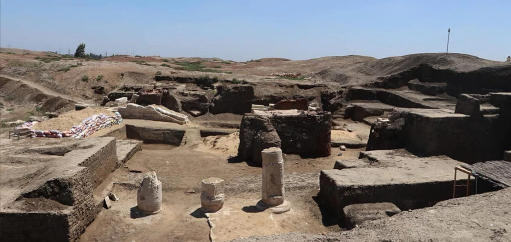 The place where the first and largest Egyptian astronomical observatory from the sixth century BC was found. Photo: Egypt Ministry of Tourism and Antiquities