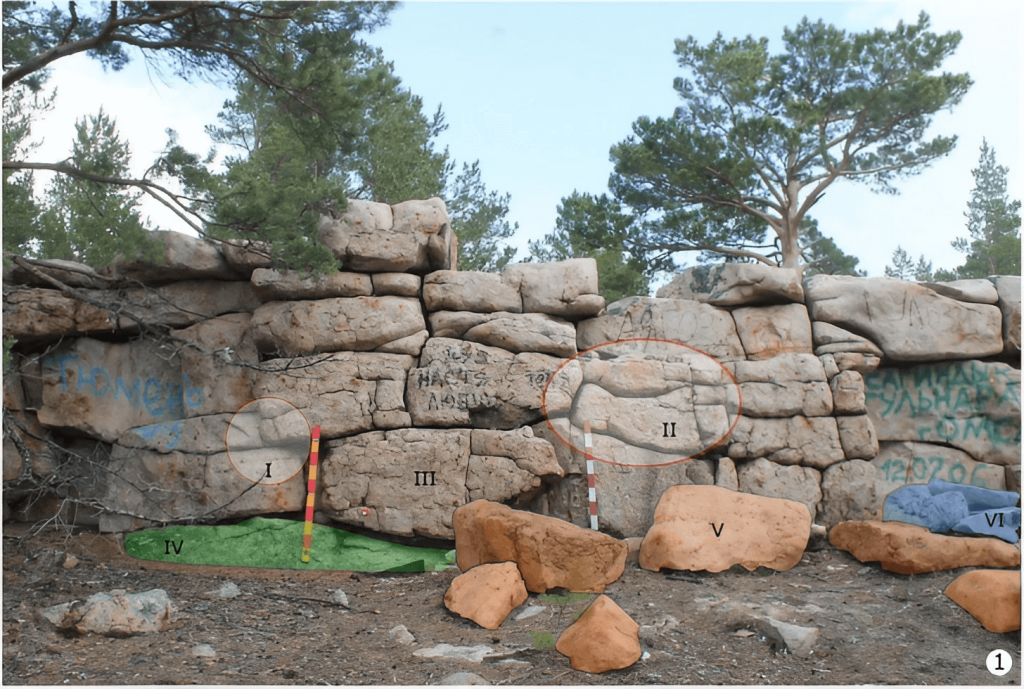 Taskamal structure in Kazakhstan was a place of worship for Bronze Age miners. Image Credit: Sergey Yarygin et al.Taskamal structure in Kazakhstan was a place of worship for Bronze Age miners. Image Credit: Sergey Yarygin et al.